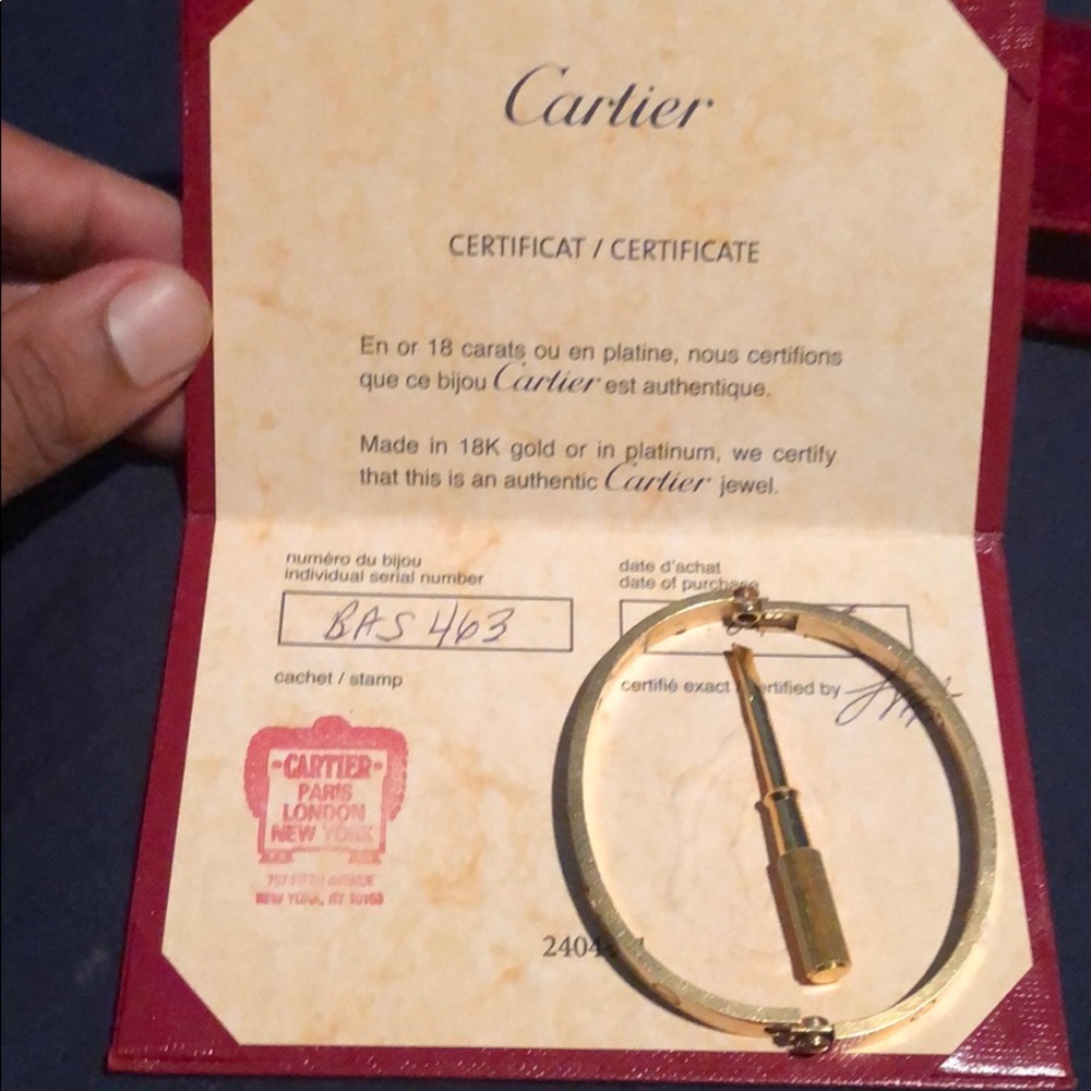 Cartier Love Bracelet